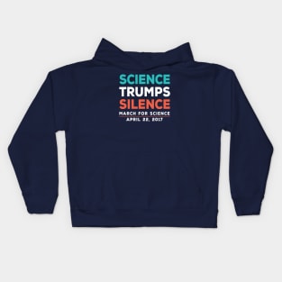 Science Trumps Silence Kids Hoodie